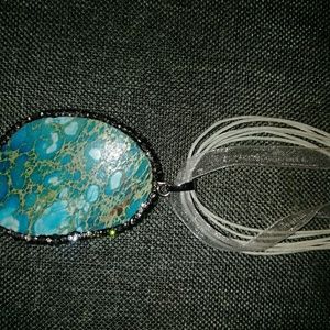 Turquoise Earth Pendant